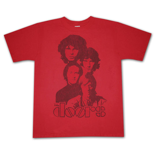 The Doors Red T-shirt - HalfMoonMusic
