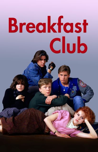 11x17 The Breakfast Club Film Countertop Poster - HalfMoonMusic