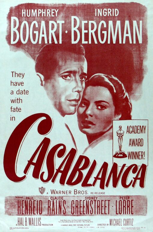 11x17 Casablanca Countertop Poster - HalfMoonMusic
