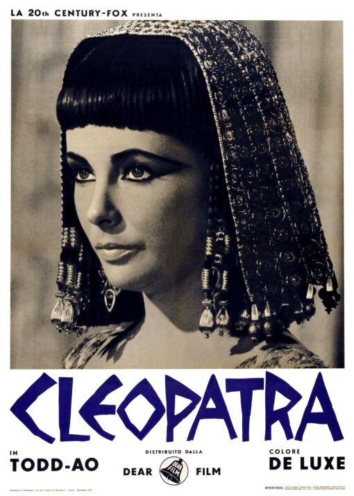 11x17 Cleopatra Elizabeth Taylor Countertop Poster - HalfMoonMusic