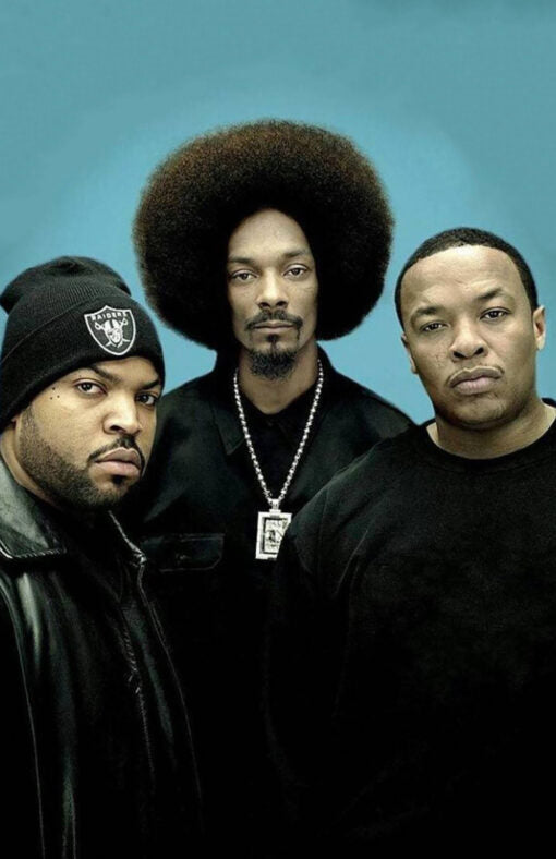 11x17 Dr Dre Snoop and Ice Cube Countertop Poster - HalfMoonMusic