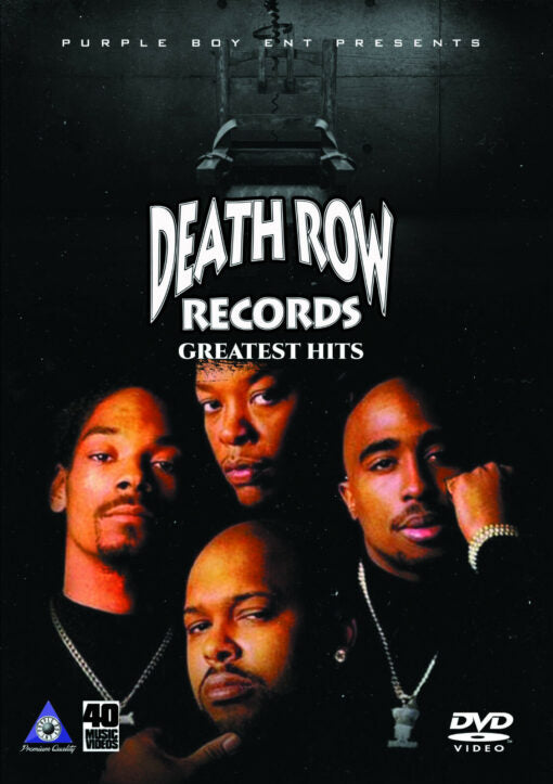 11x17 Death Row Records Countertop Poster - HalfMoonMusic