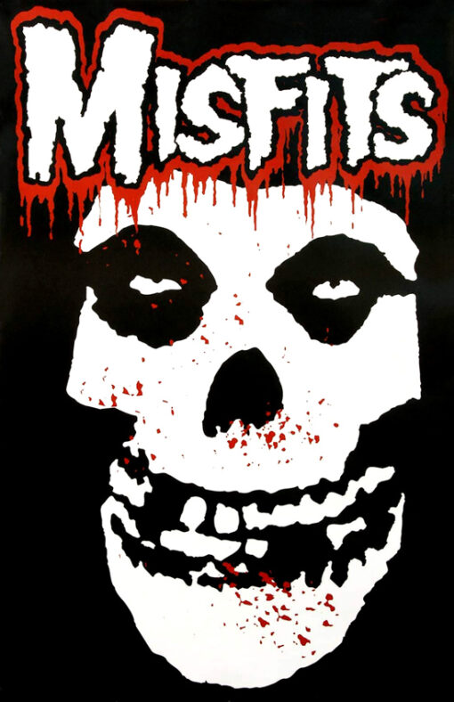 11x17 Misfits Blood Countertop Poster - HalfMoonMusic