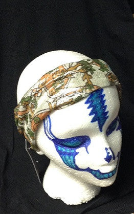 Metallic Thread Paisley Headband - HalfMoonMusic