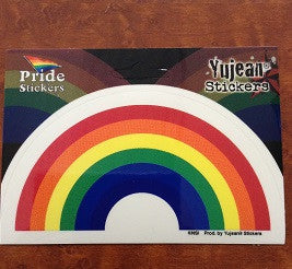 Rainbow Window Sticker - HalfMoonMusic