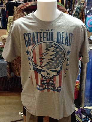 The Grateful Dead US Blues T- Shirt - HalfMoonMusic