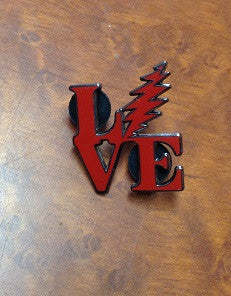 Grateful Dead LIVE Hat Pin - HalfMoonMusic