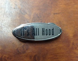 It's All Hood Hat Pin - HalfMoonMusic