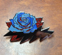 Winterland Rose Hat Pin - HalfMoonMusic