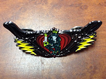 Foolish Heart Hat Pin - HalfMoonMusic