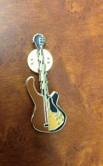 Phil's Bass/Bobby's Guitar Hat Pin - HalfMoonMusic