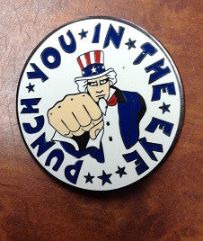 Phish Punch You In The Eye Hat Pin - HalfMoonMusic