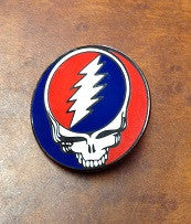 Classic Steal Your Face Hat Pin - HalfMoonMusic