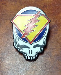 Super Steal Your Face Hat Pin - HalfMoonMusic