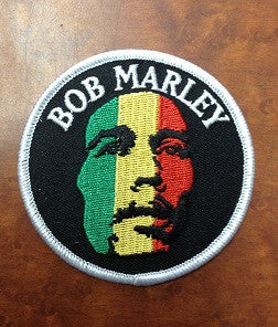 Bob Marley Rasta Patch - HalfMoonMusic