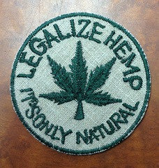 Legalize Hemp Patch - HalfMoonMusic