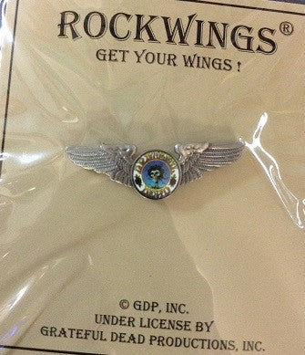 Grateful Dead Bertha Wings Hat Pin - HalfMoonMusic