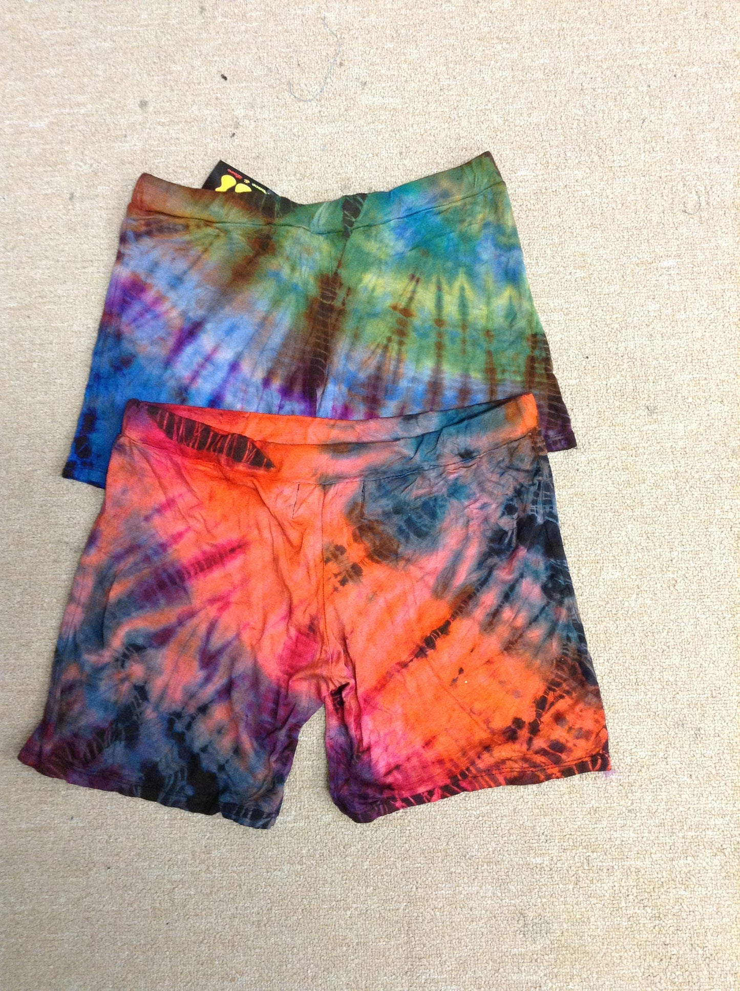 Tie Dye Cloth Shorts - HalfMoonMusic