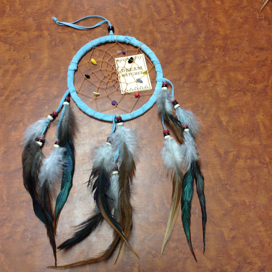 Single Small Circle Dream Catcher - HalfMoonMusic