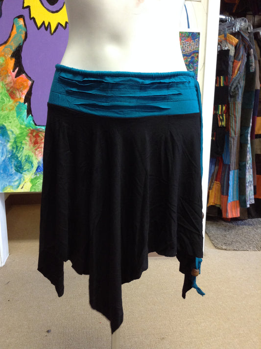 Solid Spandex Short Womens Skirt - HalfMoonMusic