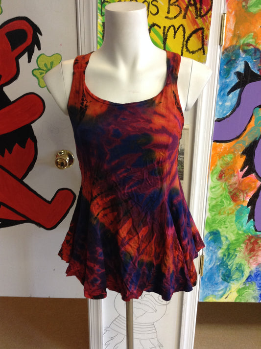 Women's Cross Back Tank Top - HalfMoonMusic