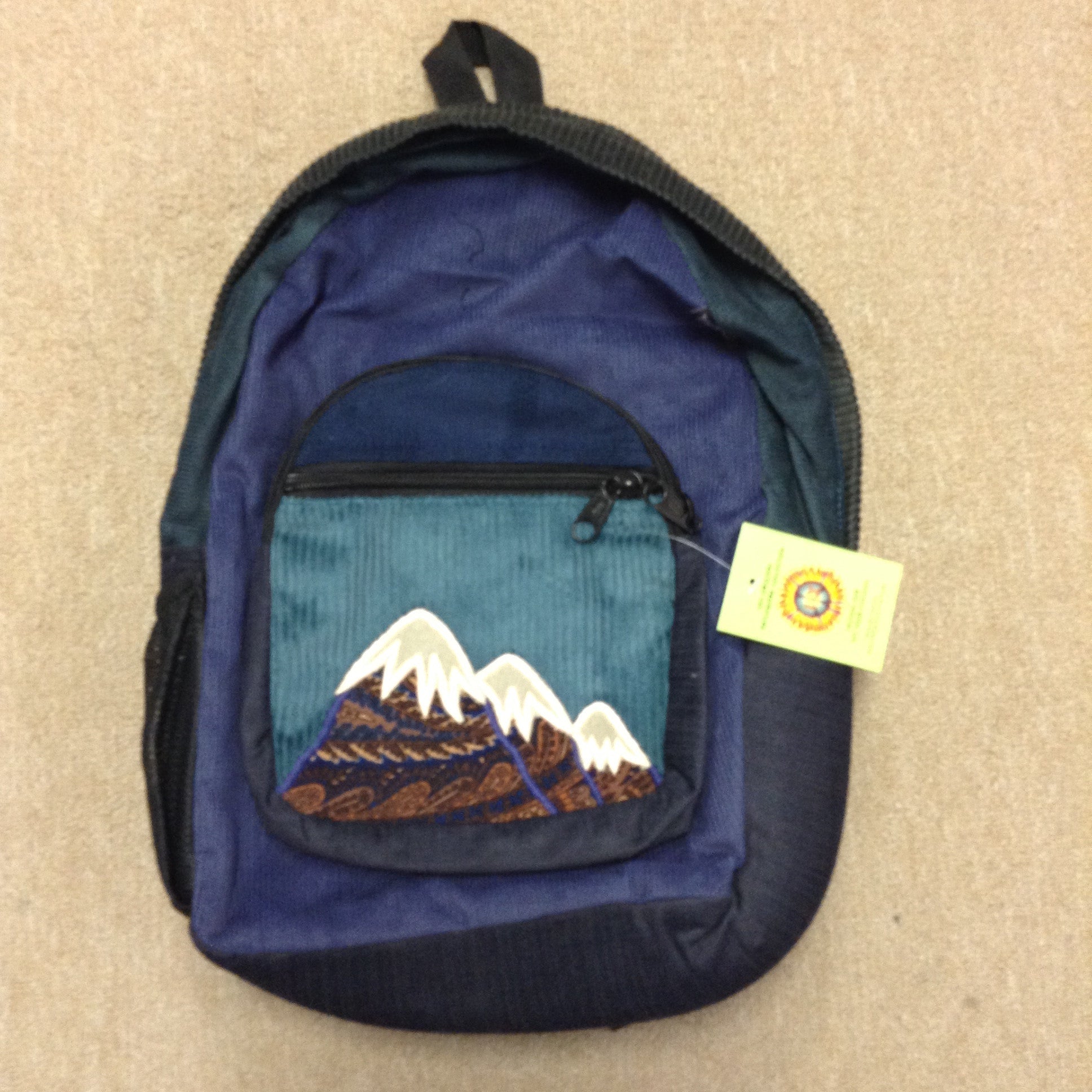 Moutain Patch Corduroy Backpack - HalfMoonMusic