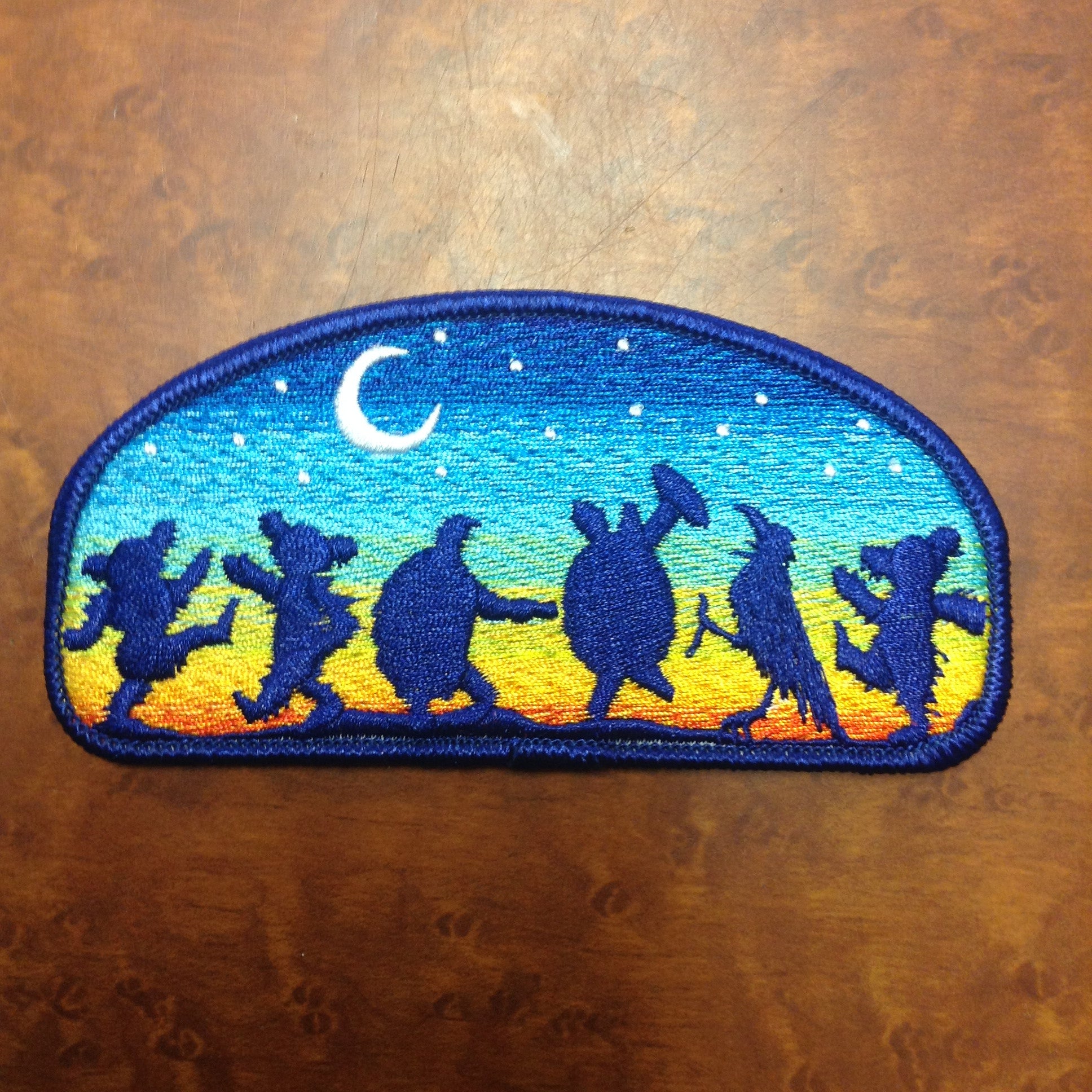 Grateful Dead Moondance Iron-On Patch - HalfMoonMusic