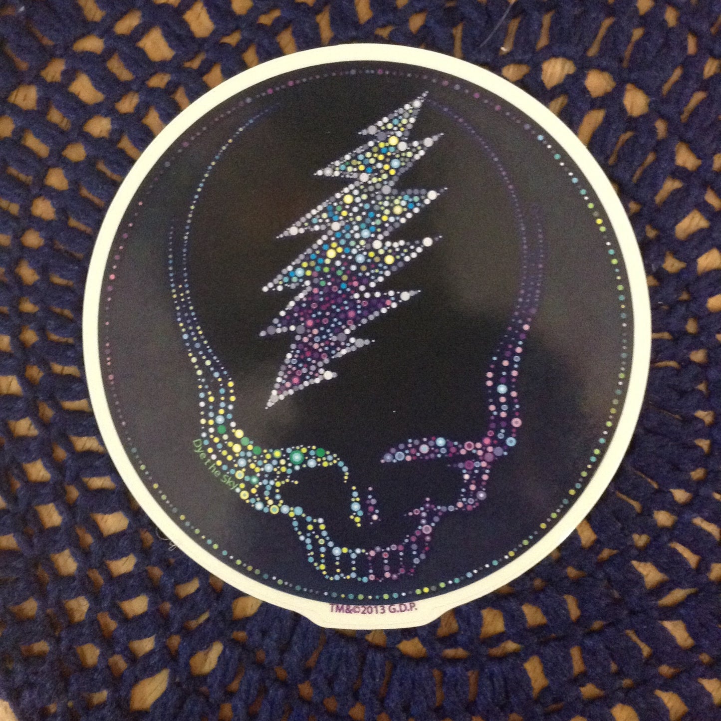 Grateful Dead Steal Your Bubbles Sticker - HalfMoonMusic