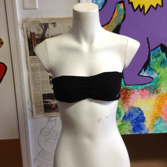 Womens Lace Back Bandeau Top - HalfMoonMusic