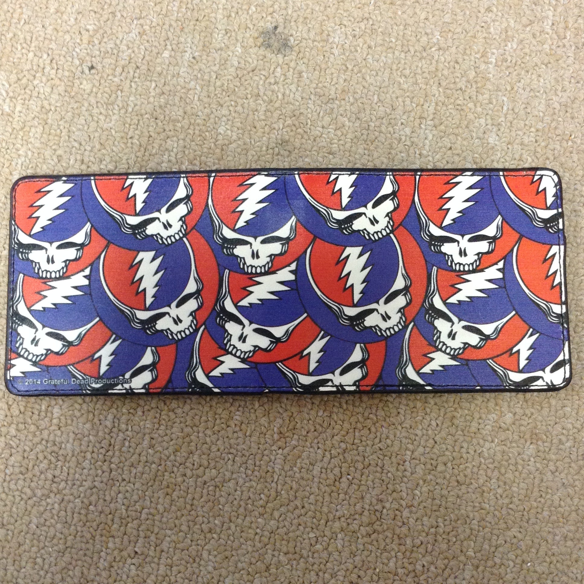 Steal Your Face Collage Bi-Fold Wallet - HalfMoonMusic