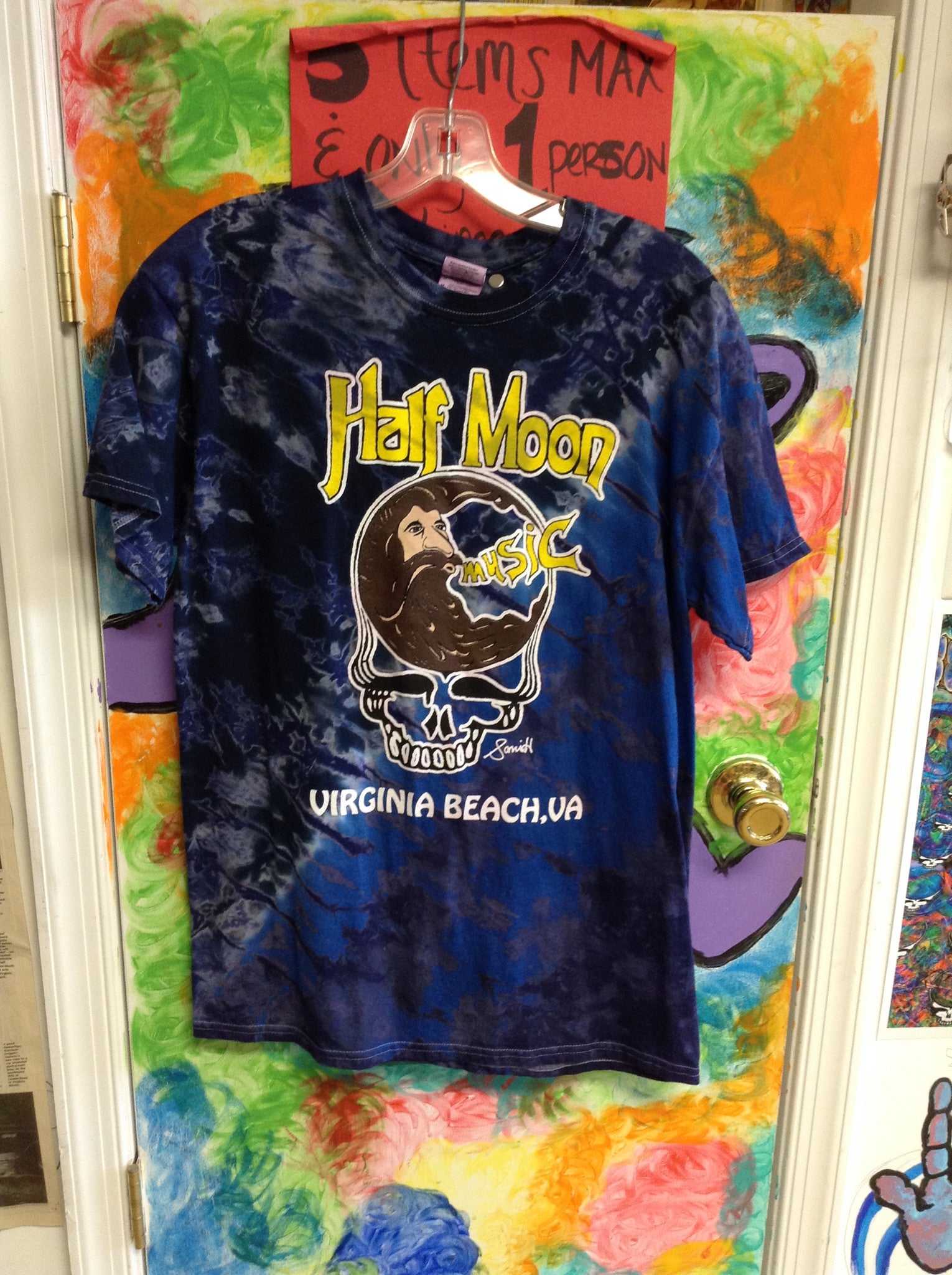 Steal Your Half Moon Tie- dye T-shirts - HalfMoonMusic