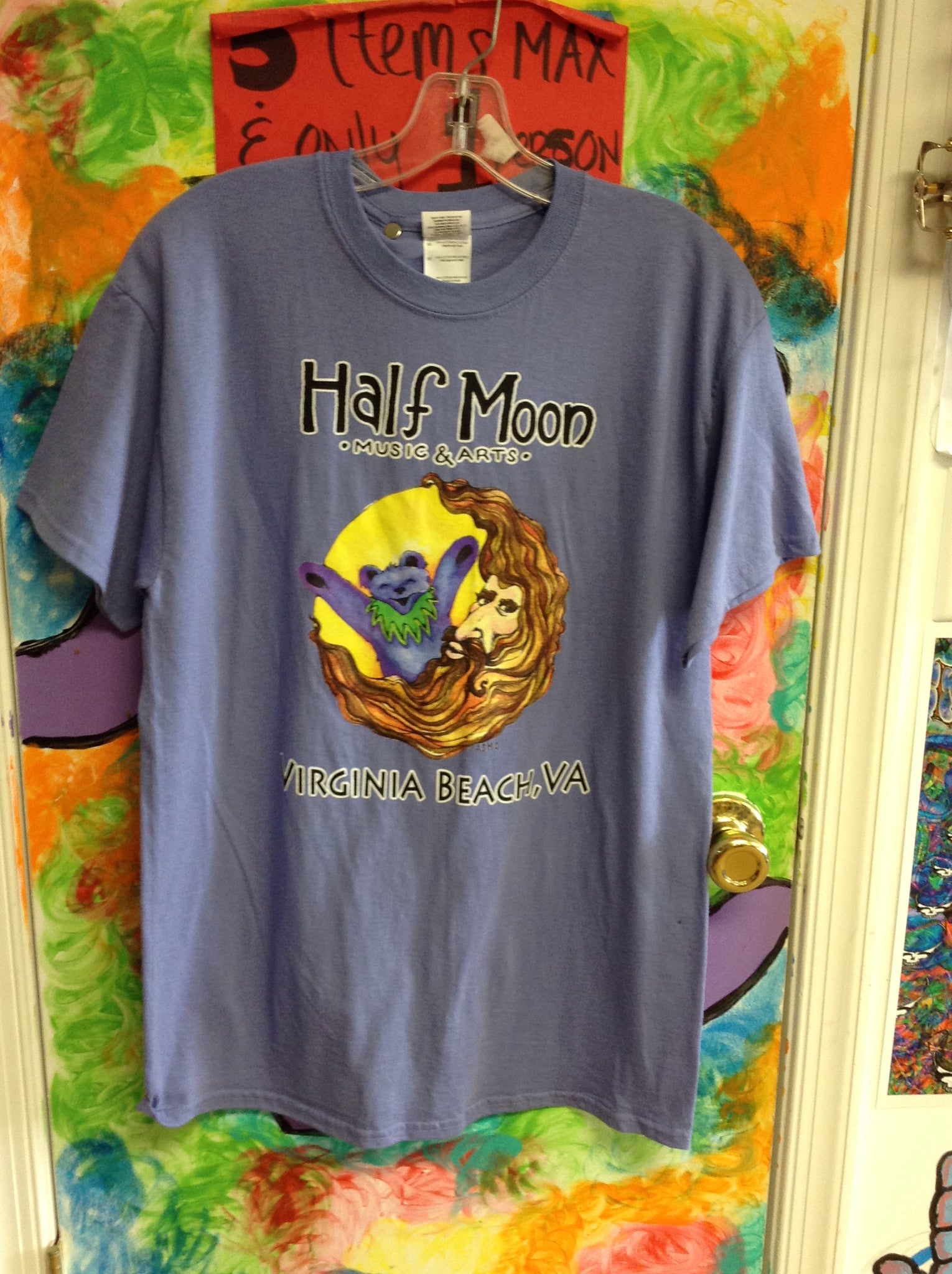 HalfMoon Solid T-Shirt - HalfMoonMusic