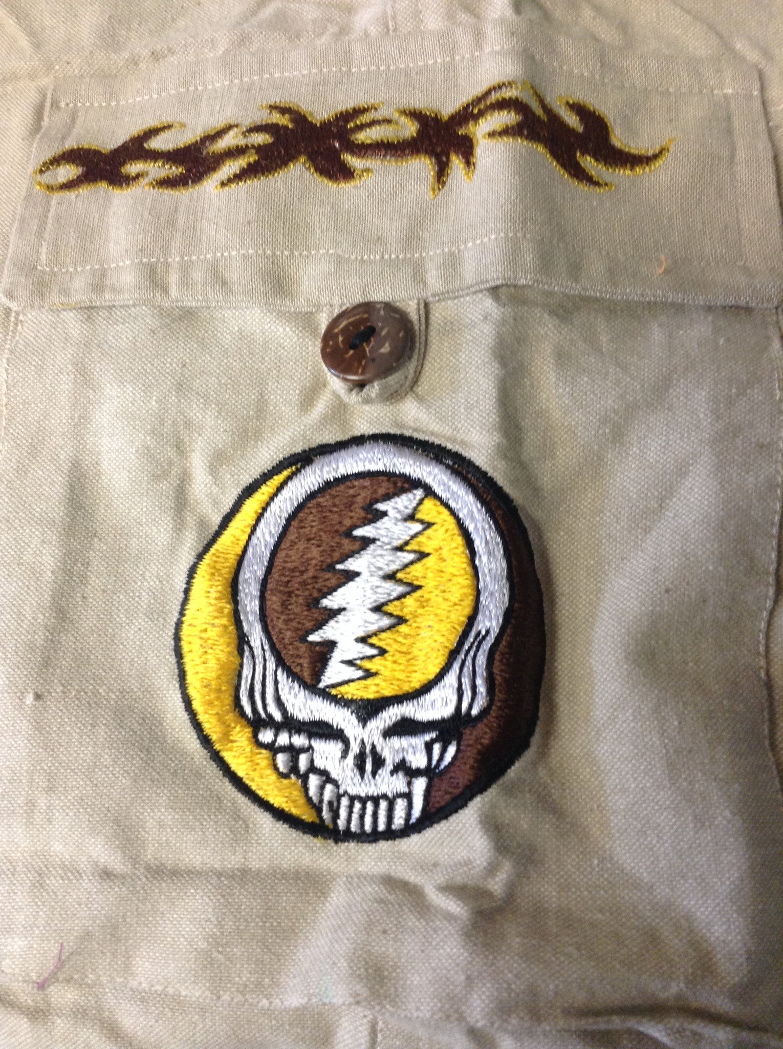 Men's Grateful Dead SYF Cargo Shorts - HalfMoonMusic