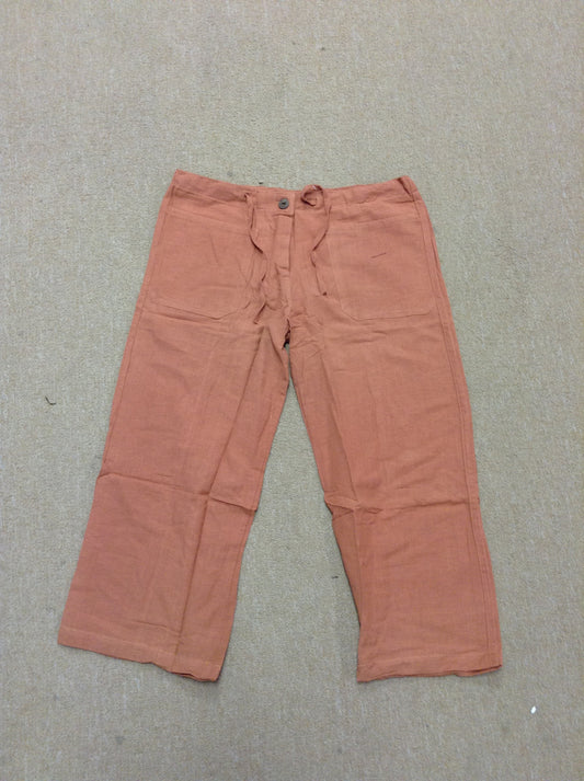 Womens Cotton Drawstring Pants - HalfMoonMusic