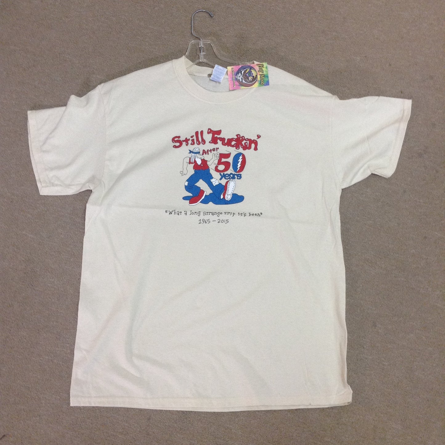 Still Truckin' 50 Years Grateful Dead TShirt - HalfMoonMusic