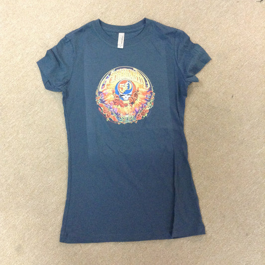 Grateful Dead Womens 50th Anniversary T-shirt - HalfMoonMusic