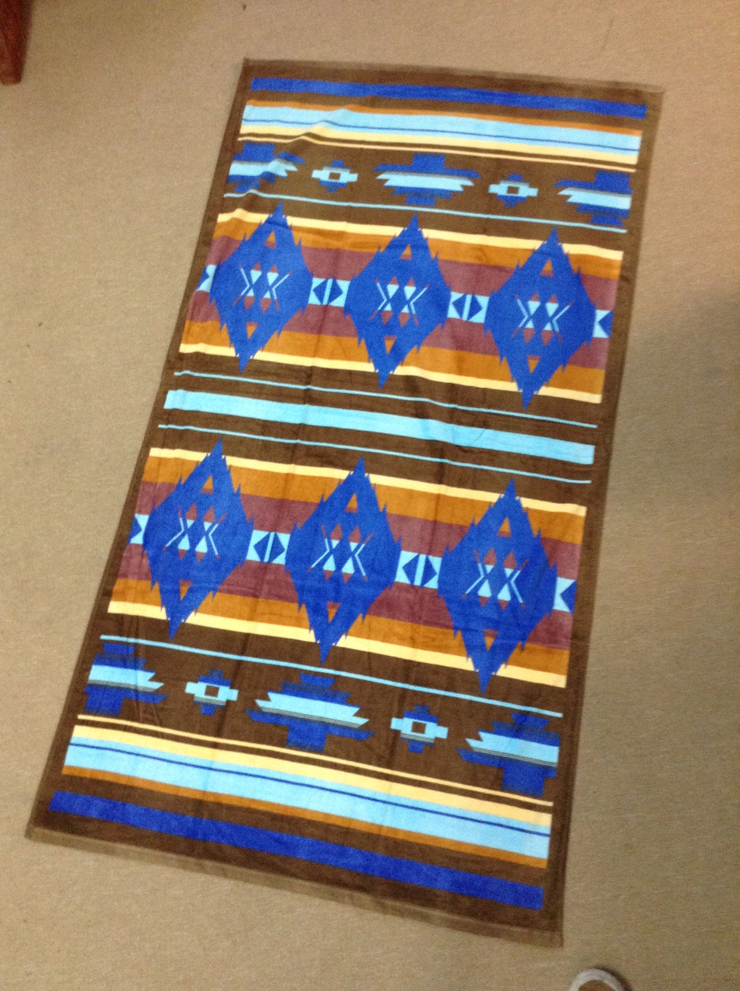 Printed Beach Towel - HalfMoonMusic