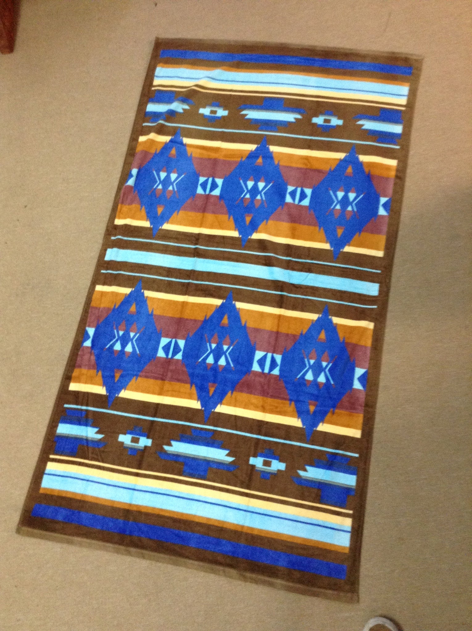 Printed Beach Towel - HalfMoonMusic