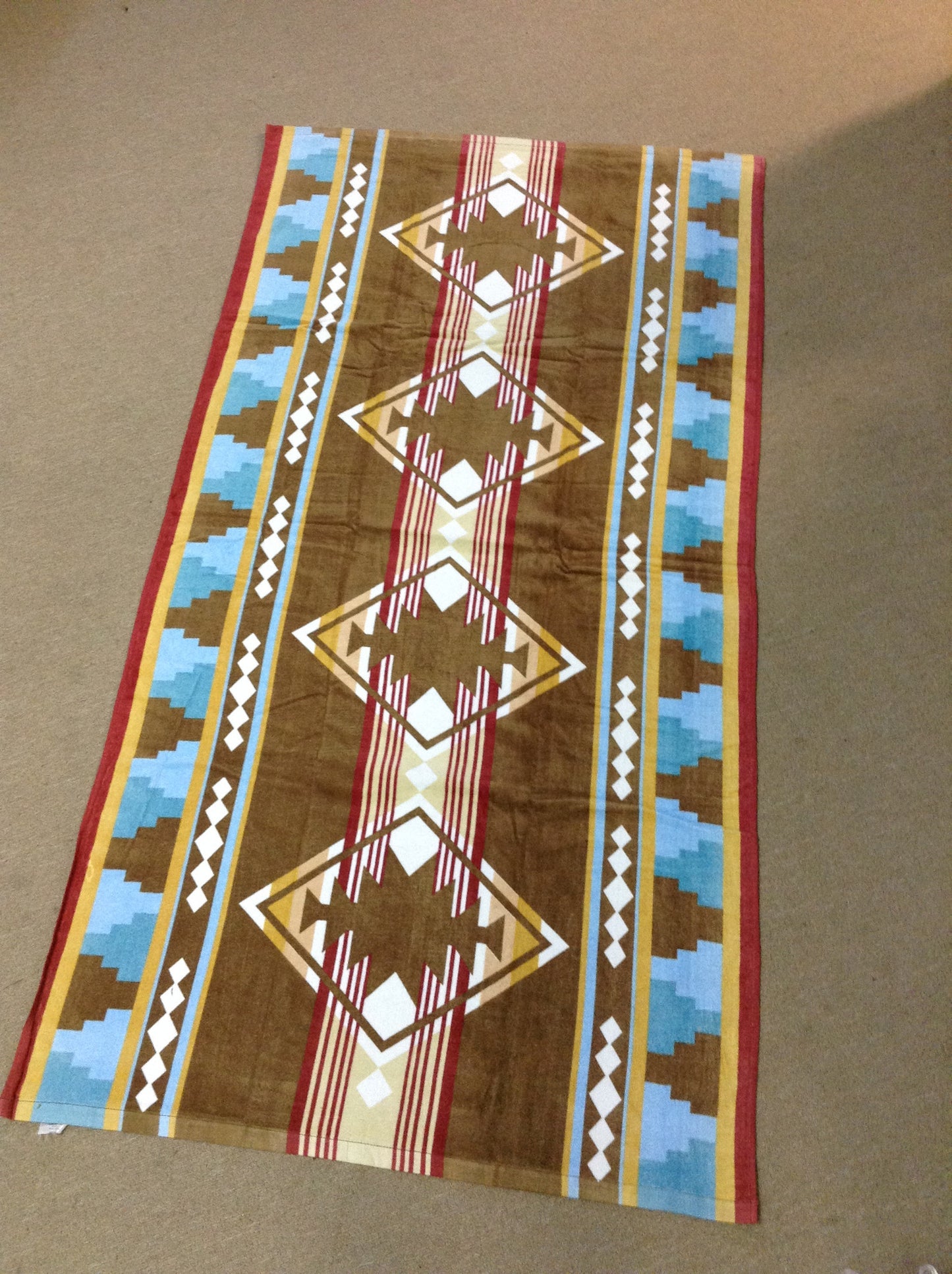 Printed Beach Towel - HalfMoonMusic