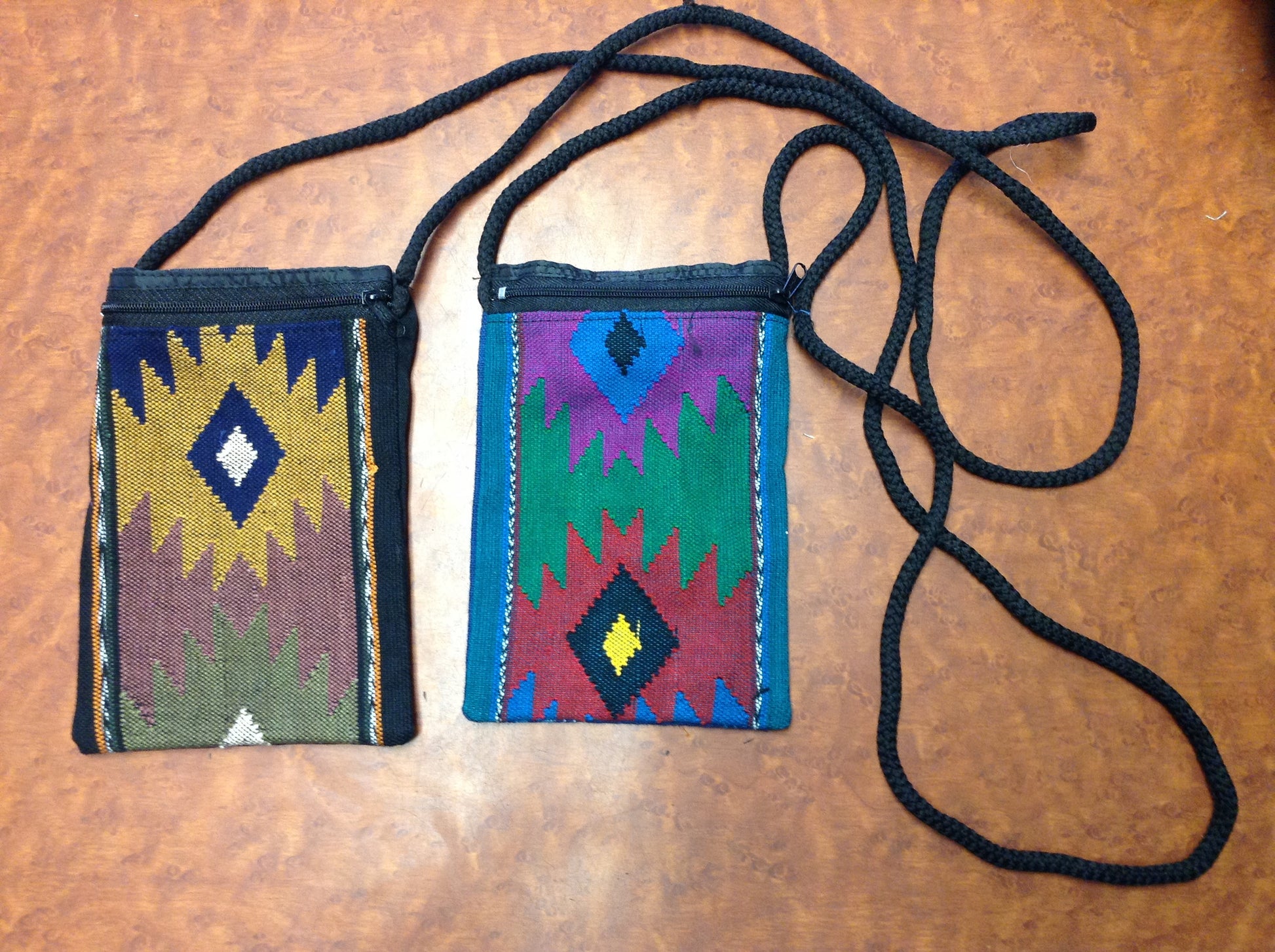 Tribal Print Passport Bag - HalfMoonMusic