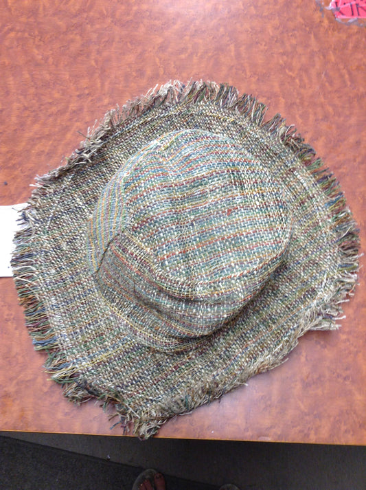 Hemp Fringe Safari Hat - HalfMoonMusic