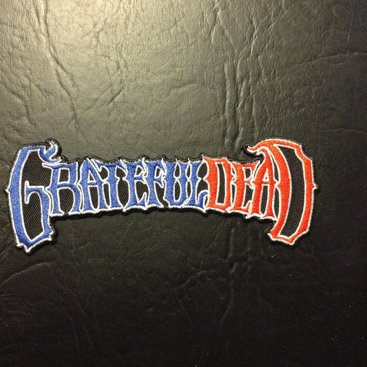 Grateful Dead Blue/Red Patch - HalfMoonMusic