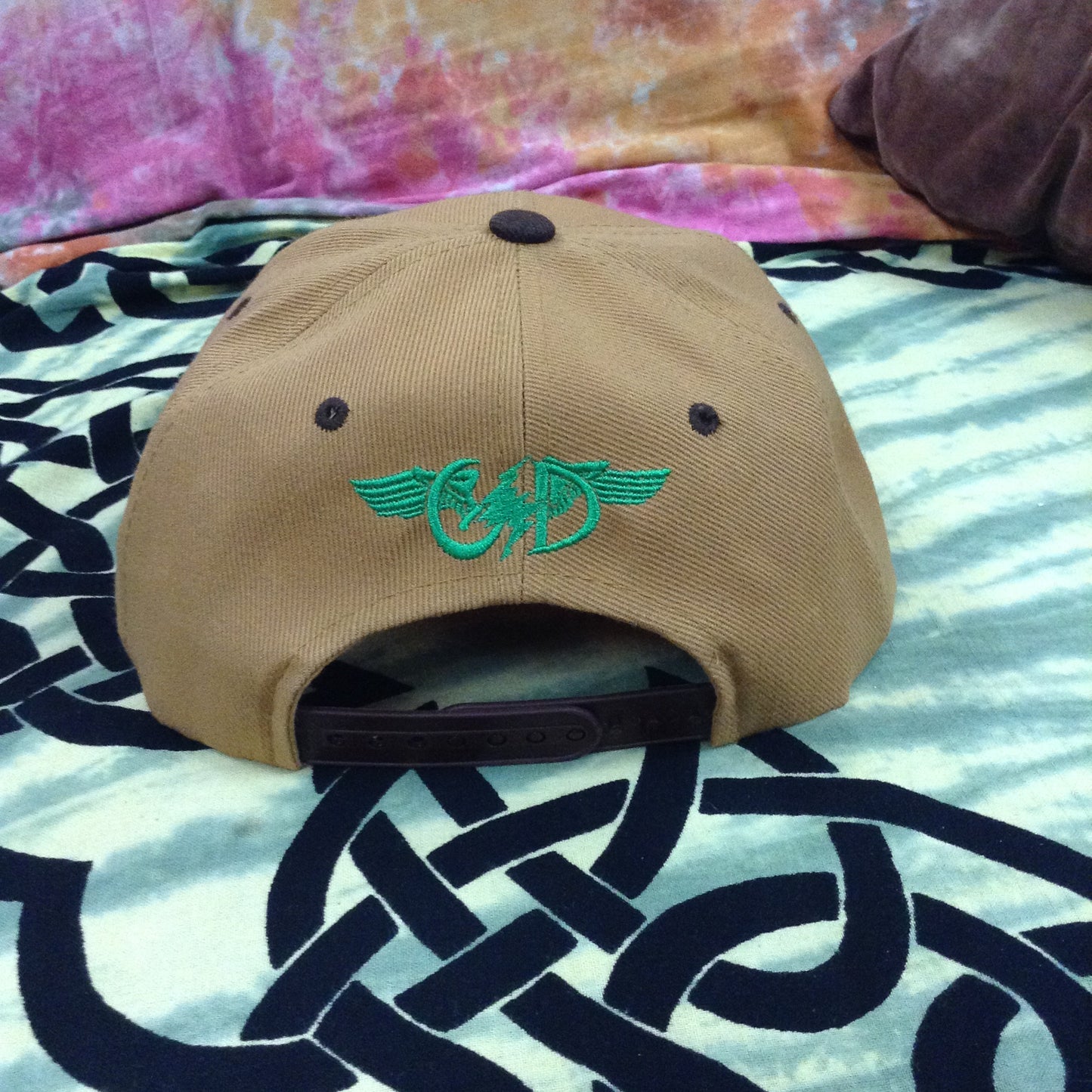 Crystal Cluster Snap Back Hat - HalfMoonMusic