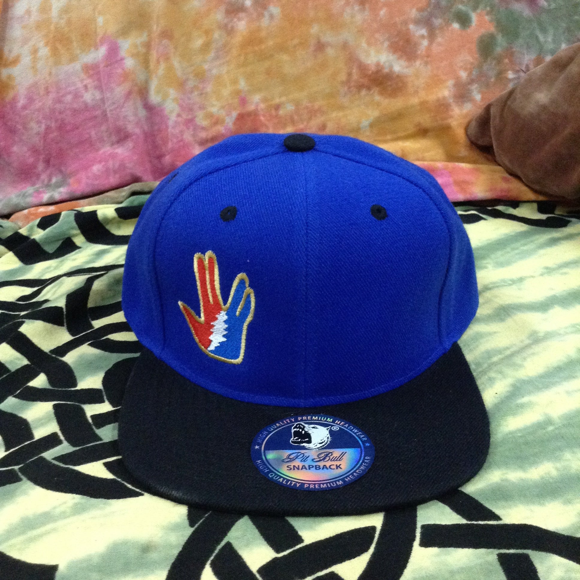 Live, Long, and Play Dead Snap Back Hat - HalfMoonMusic