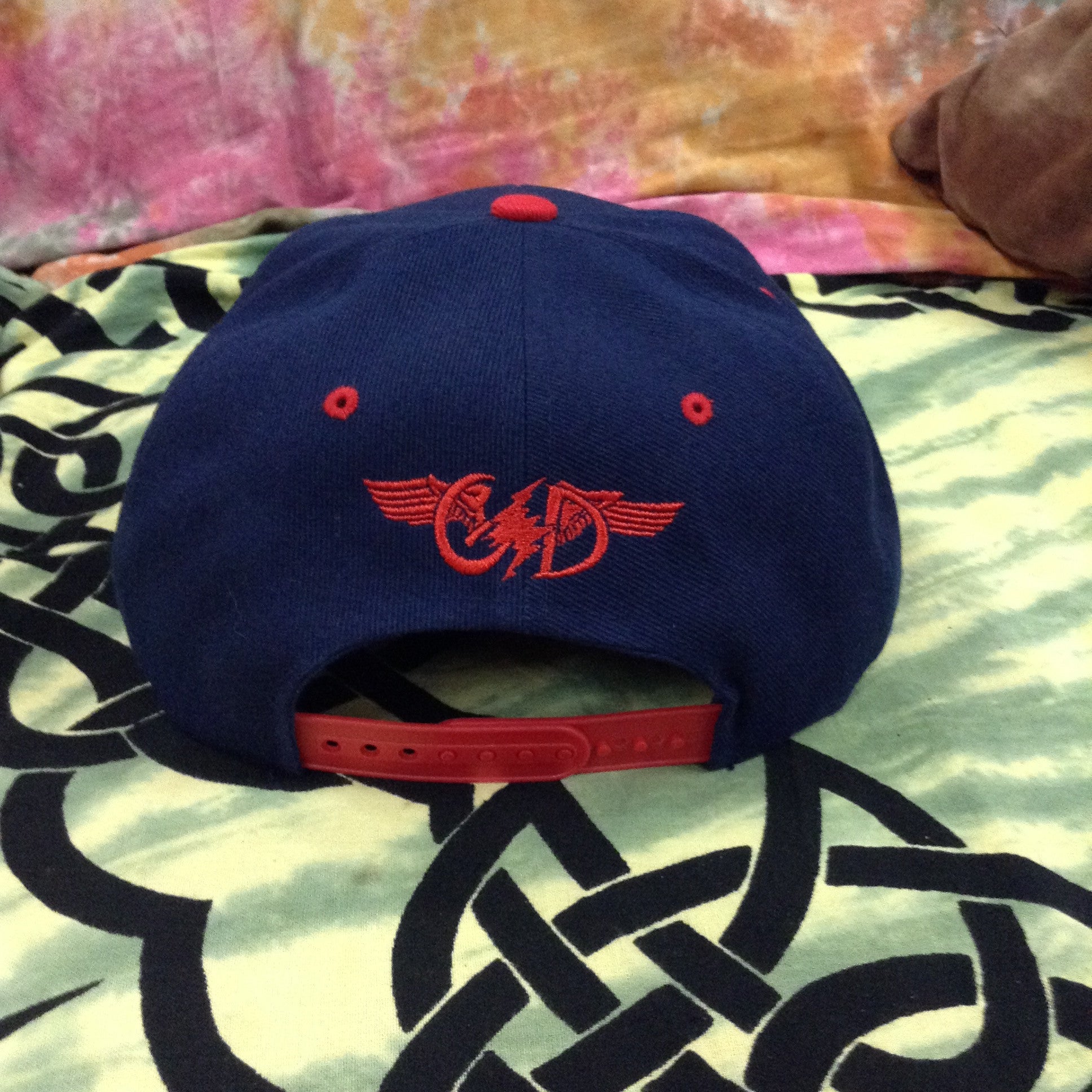 Crop Circle Jelly Fish Snap Back Hat - HalfMoonMusic