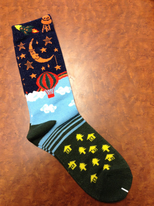 Let the Good Times Roll Tall Socks - HalfMoonMusic