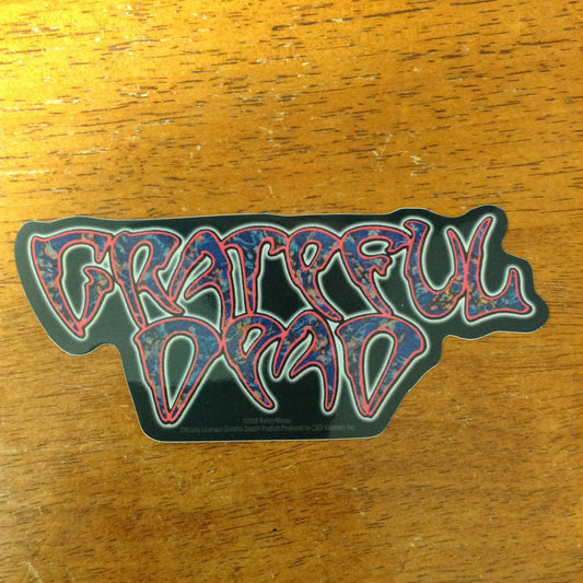 Grateful Dead Letters Sticker - HalfMoonMusic