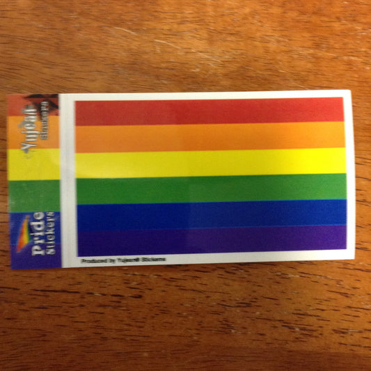 Pride Flag Sticker - HalfMoonMusic