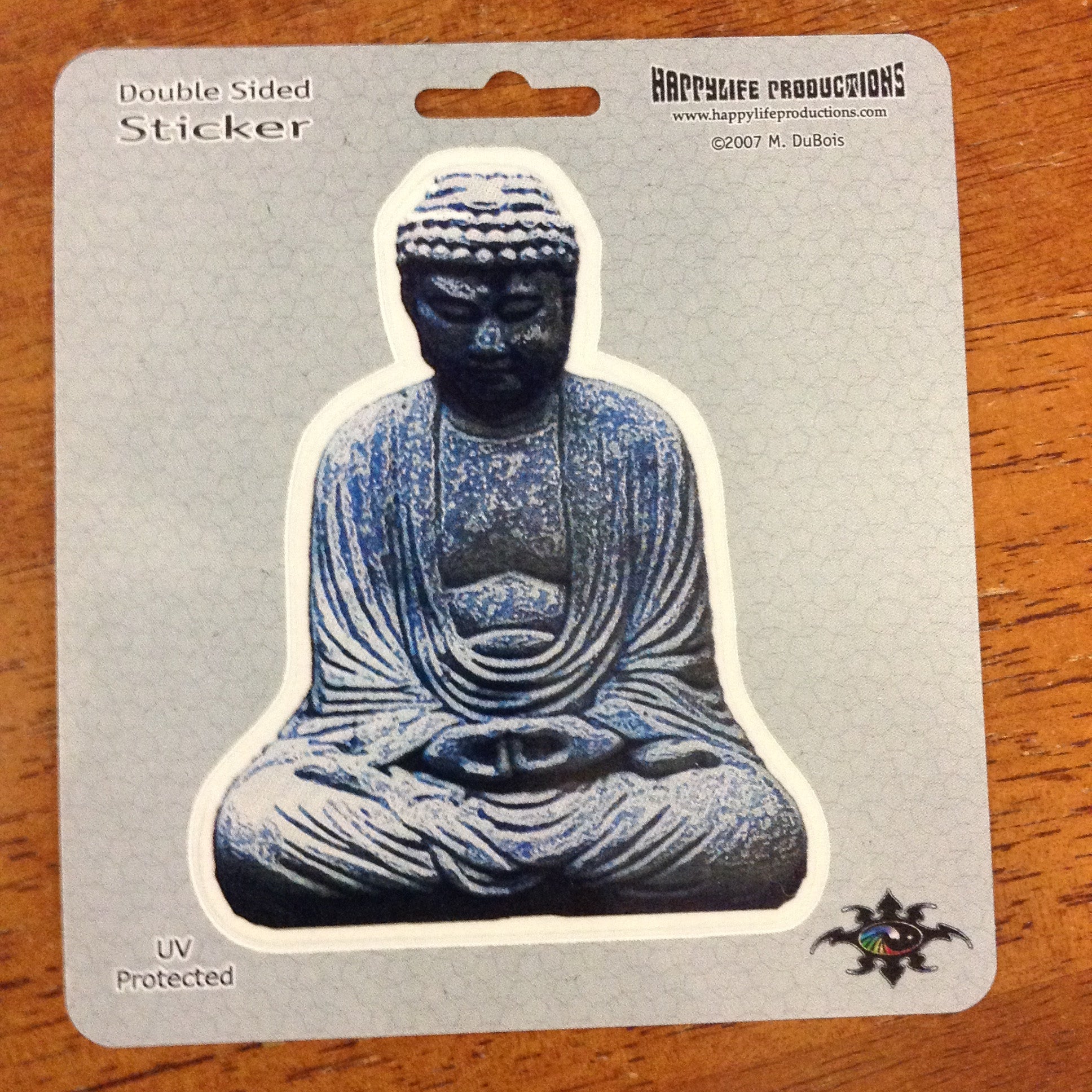 Stone Buddha Sticker - HalfMoonMusic