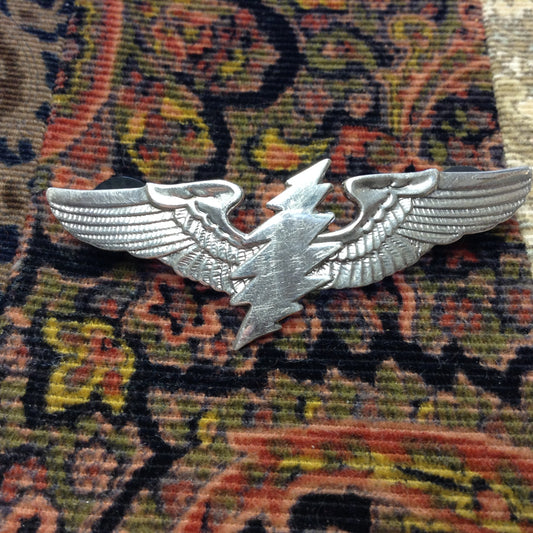 Grateful Dead Bolt Wings Silver Hat Pin - HalfMoonMusic